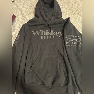Grunt Style “Whiskey Helps” sweater